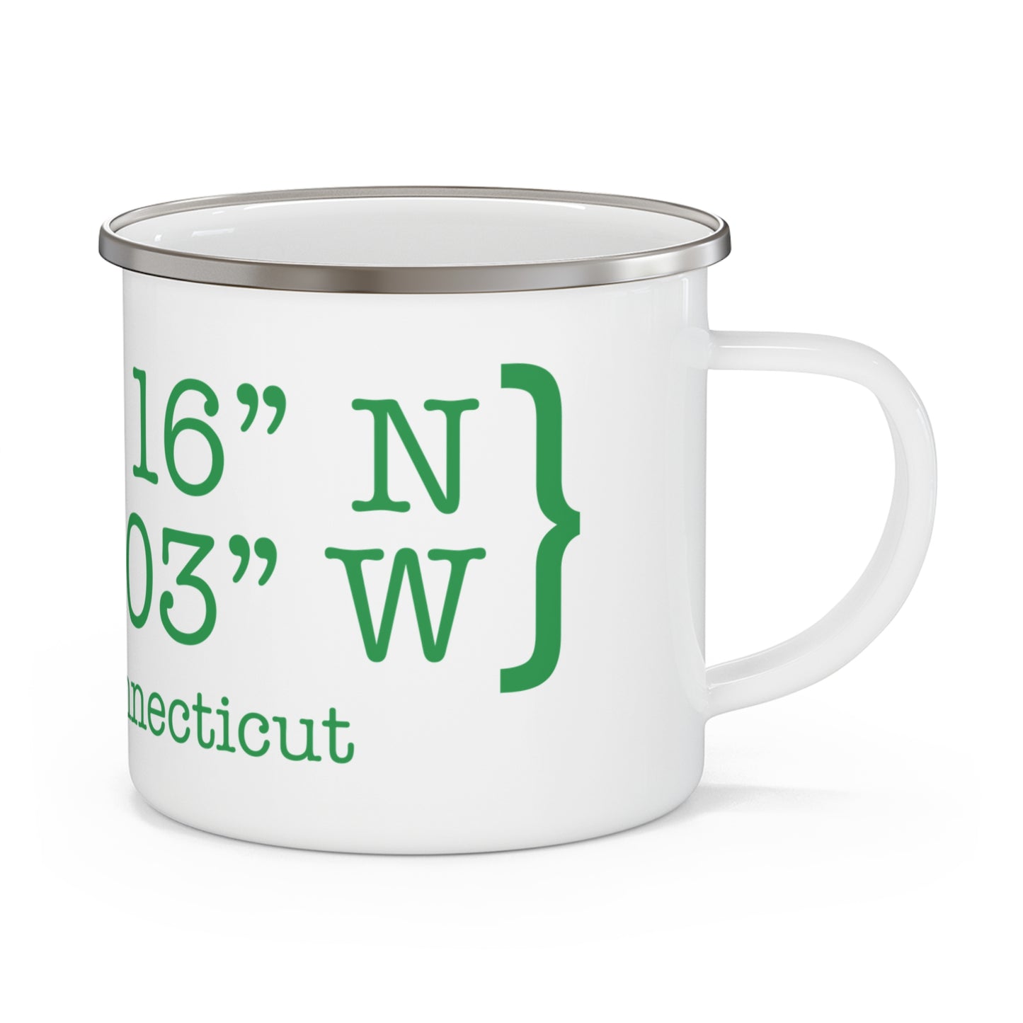 Easton Coordinates Enamel Camping Mug