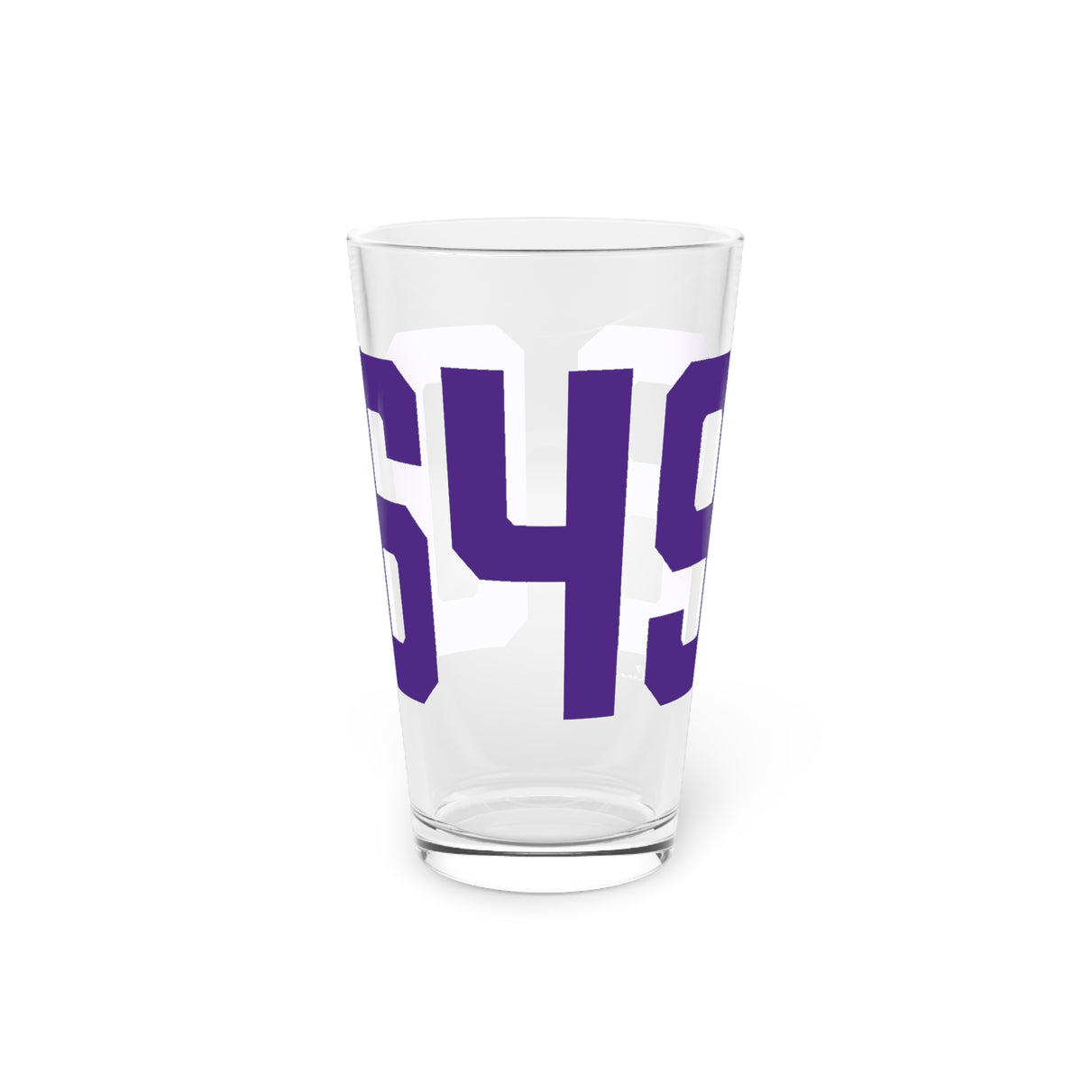 06498 Westbrook Connecticut Zip Code  Pint Glass, 16oz