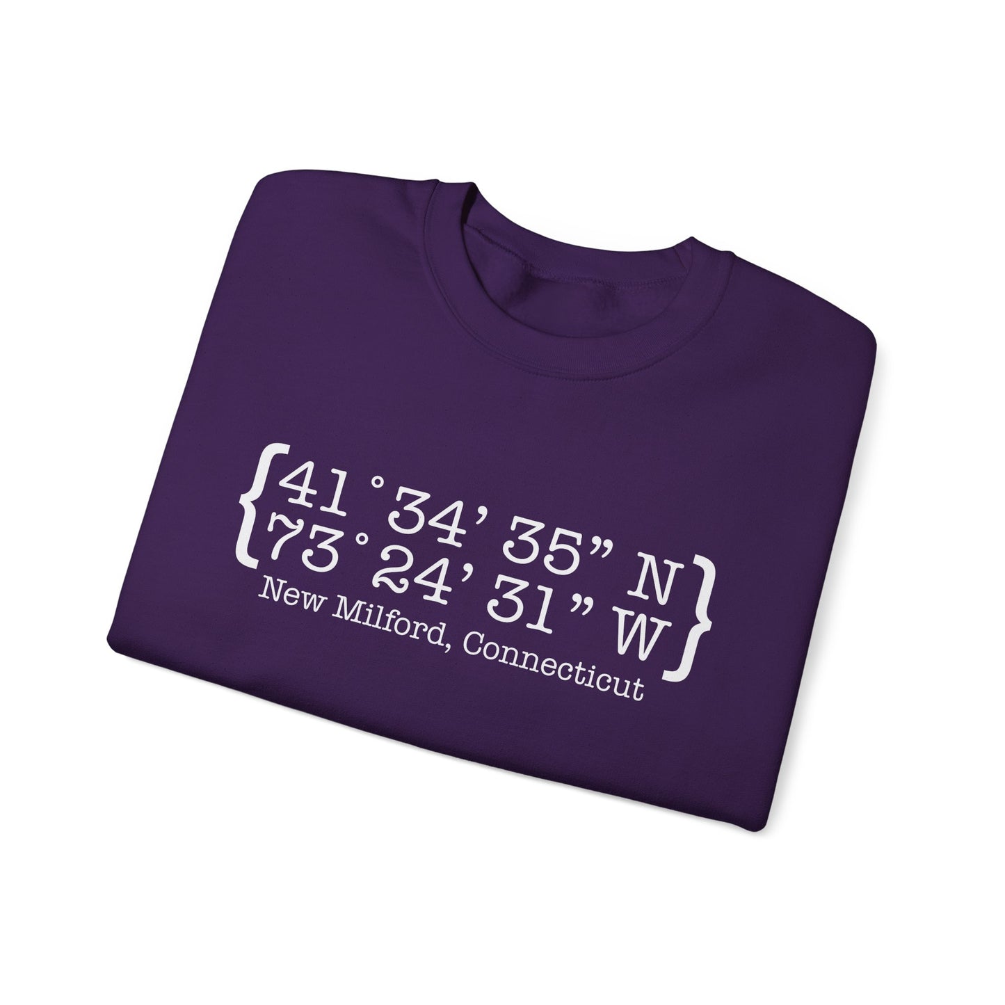 New Milford Coordinates Unisex Heavy Blend™ Crewneck Sweatshirt