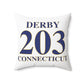 Derby 203 Connecticut Polyester Square Pillow