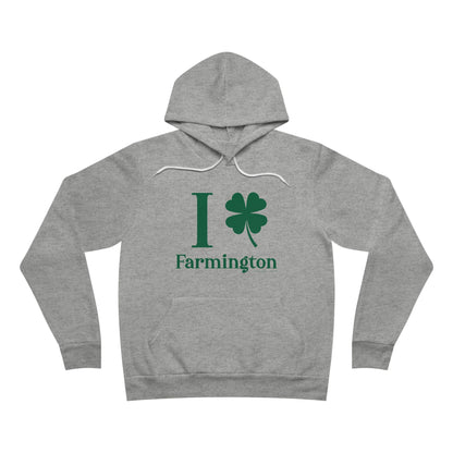 I Clover Farmington Unisex Sponge Fleece Pullover Hoodie