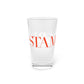 41 Tilt Stamford Pint Glass, 16oz