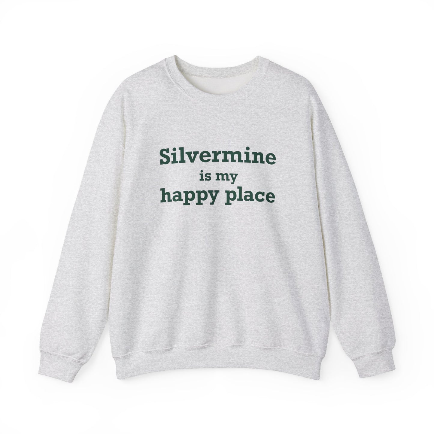 Silvermine is My Happy Place Unisex Heavy Blend™ Crewneck Sweatshirt
