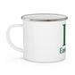 I Clover East Lyme Enamel Camping Mug