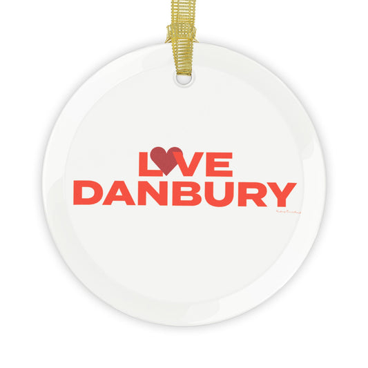 Love Danbury Glass Ornaments