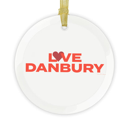 Love Danbury Glass Ornaments