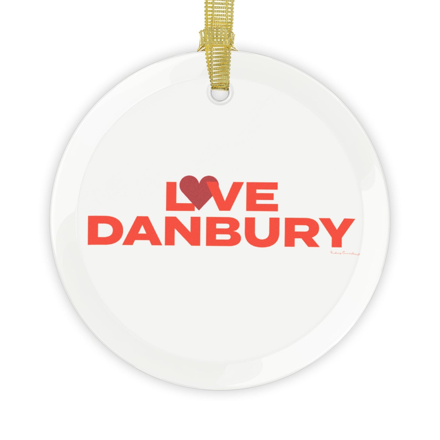 Love Danbury Glass Ornaments