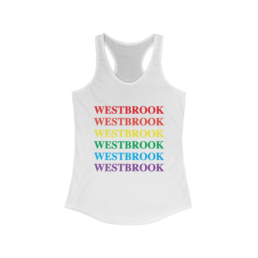 Westbrook Pride Women's Ideal Racerback Tank