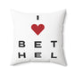 Bethel Vision Spun Polyester Square Pillow