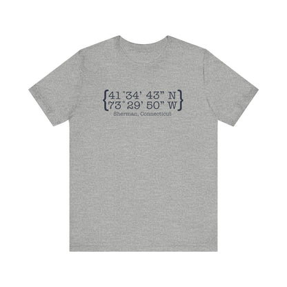 Sherman Coordinates Unisex Jersey Short Sleeve T-Shirt