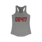 06417 Deep River Connecticut Zip Code Women's Ideal Racerback Tank Top
