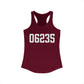 06235 Chaplin CT Zip Code Women's Ideal Racerback Tank Top