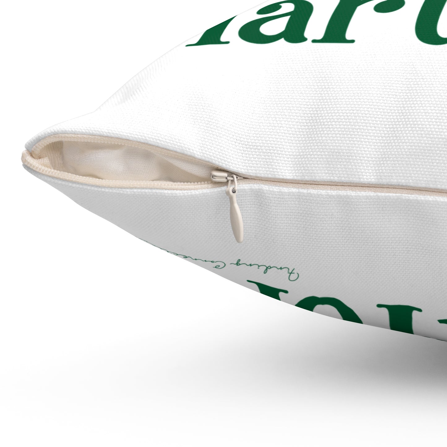 I Clover Hartford Spun Polyester Square Pillow