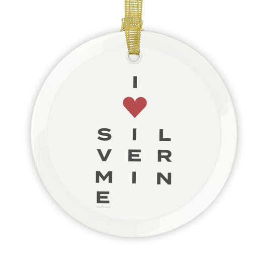 Silvermine Vision Glass Ornaments