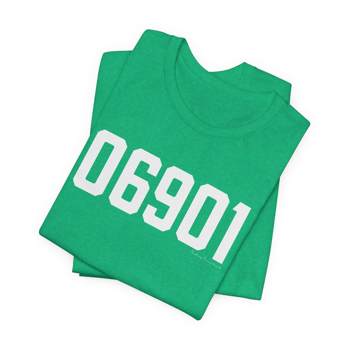 06901 Stamford Connecticut Zip Code Unisex Jersey Short Sleeve T-Shirt