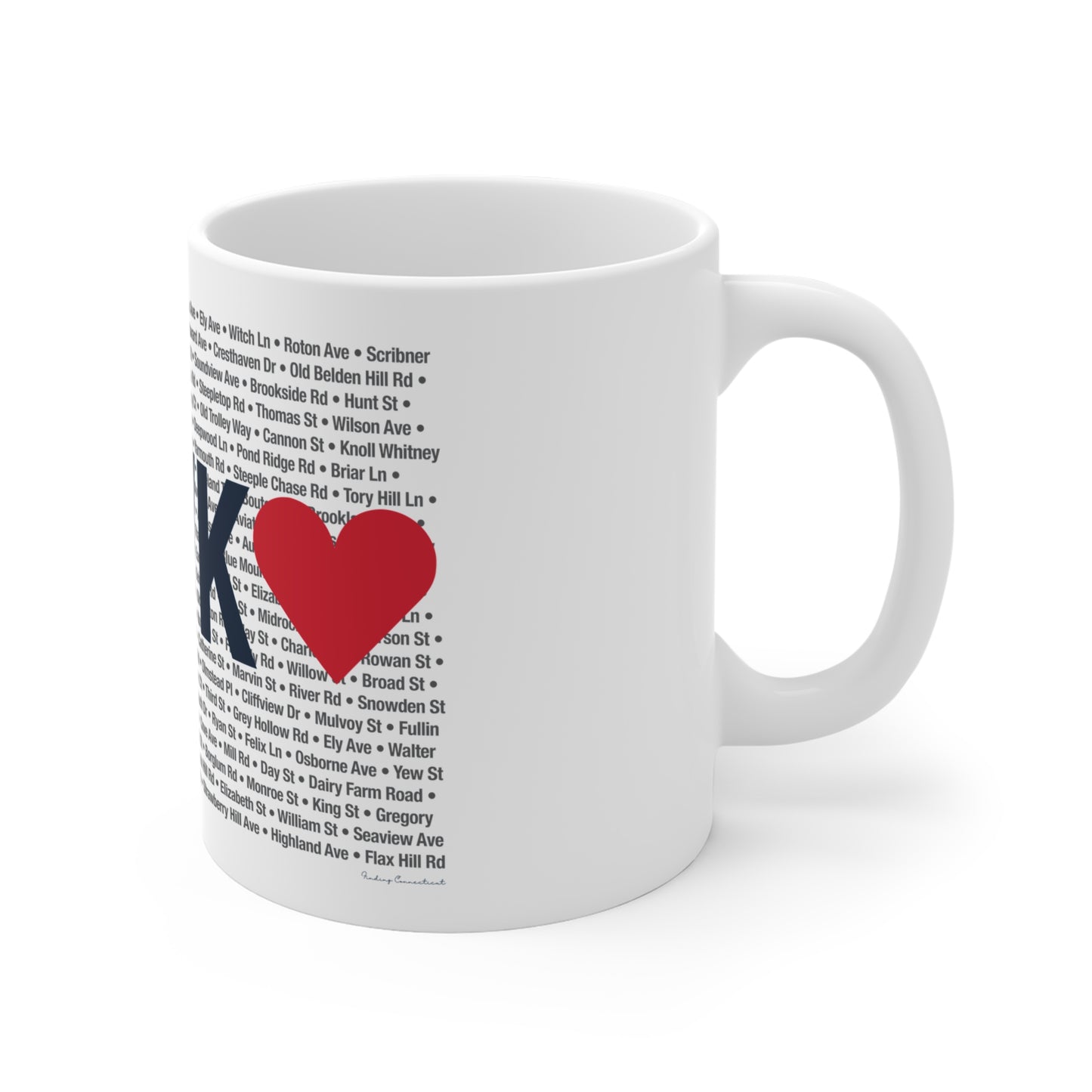 Norwalk Love Mug 11oz