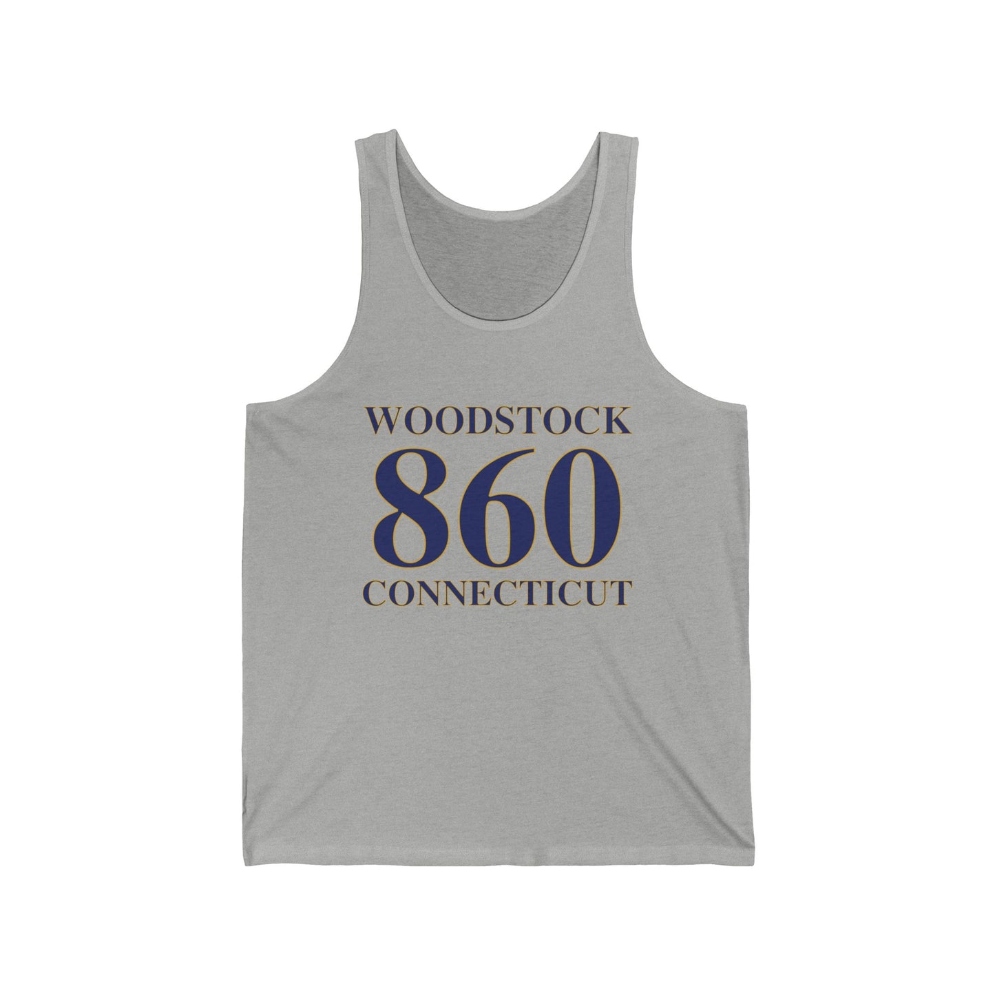 Woodstock 860 Connecticut Unisex Jersey Tank Top
