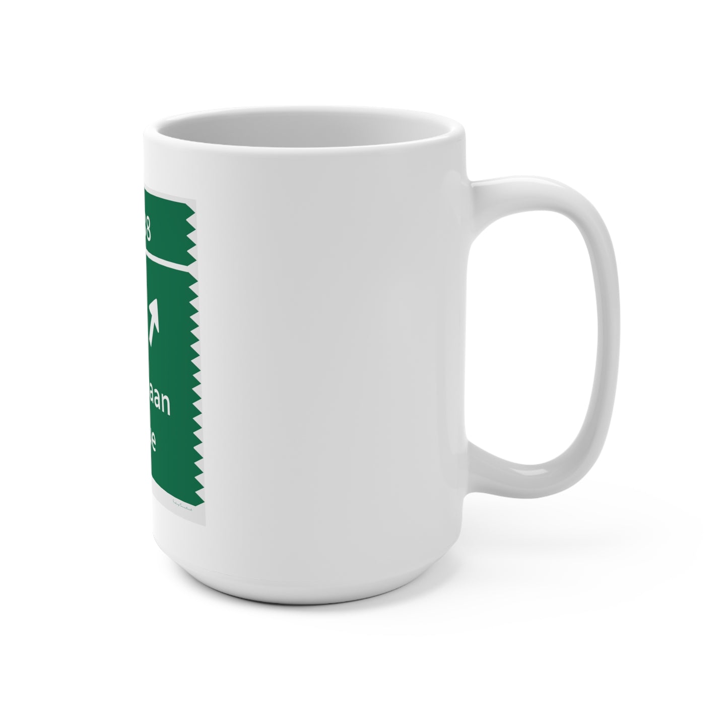 Vintage Merritt Parkway Exit 38 Sign Mug 15oz
