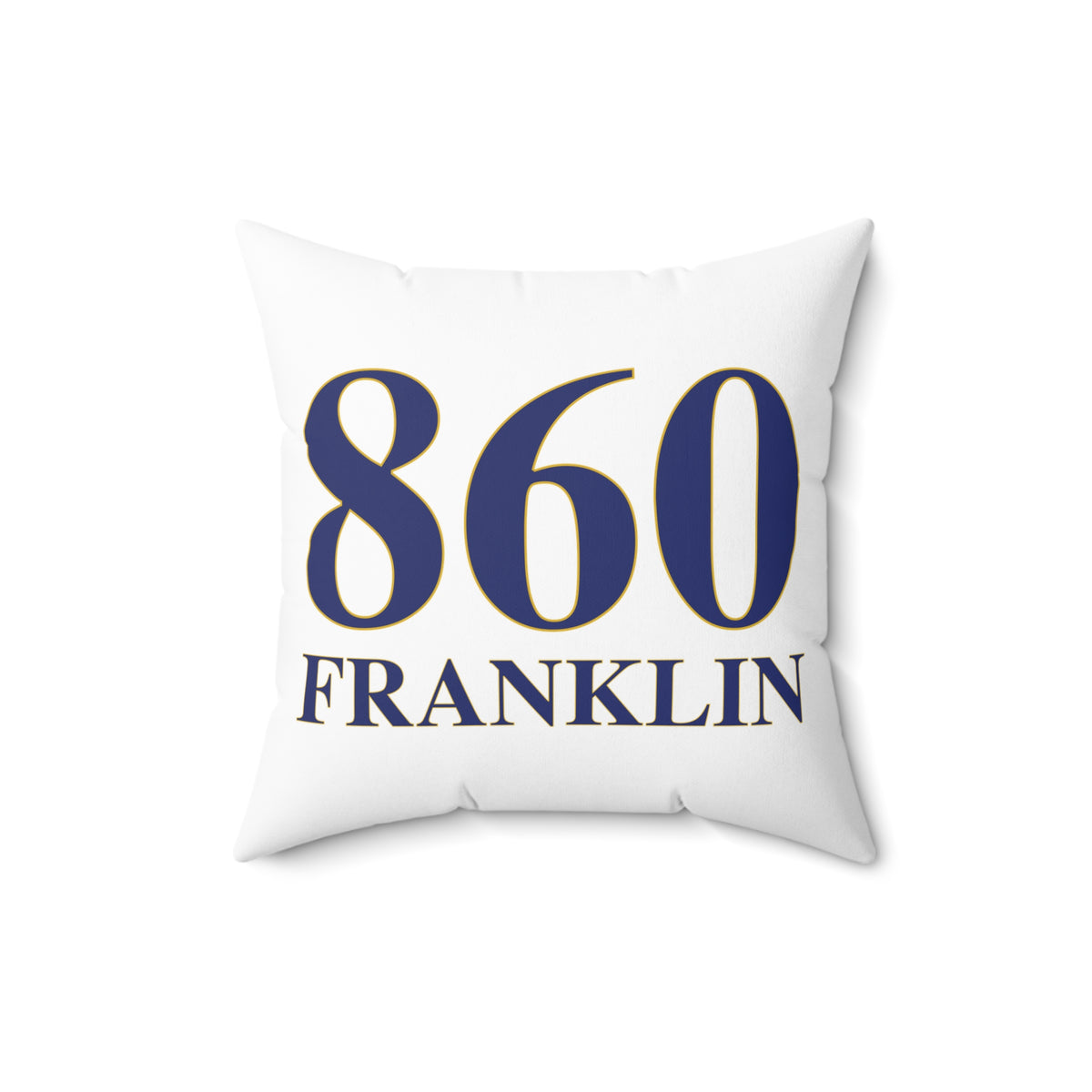 860 Franklin Spun Polyester Square Pillow