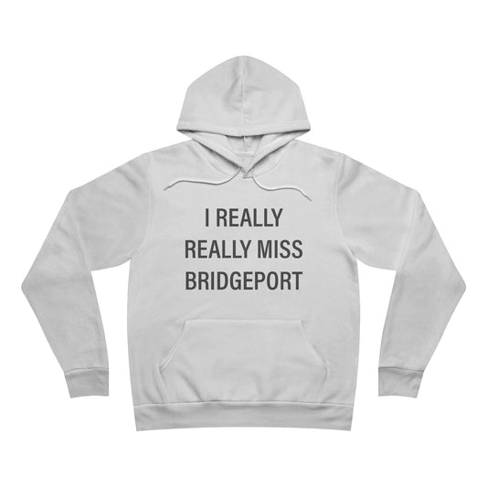 I Really Really Miss Bridgeport Unisex Sponge Fleece Pullover Hoodie