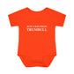 Just a kid from Trumbull  Infant Baby Rib Bodysuit