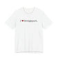 I Heart Bridgeport. Unisex Jersey Short Sleeve T-Shirt