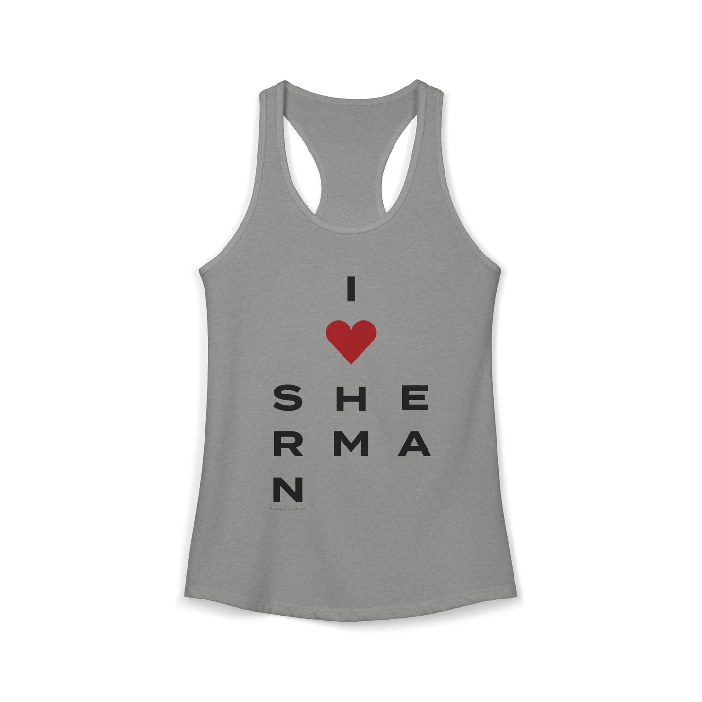Sherman Vision Women's Ideal Racerback Tank Top