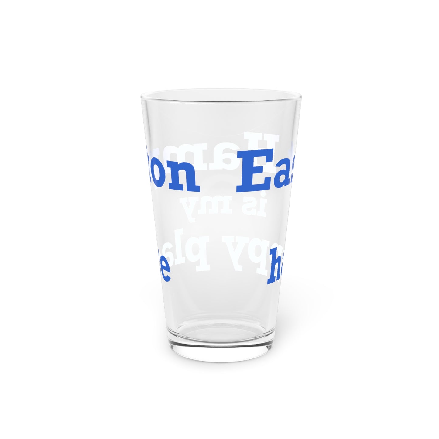 East Hampton is My Happy Place Pint Glass, 16oz