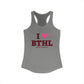 I Heart BTHL Women's Ideal Racerback Tank Top
