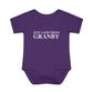 Just a kid from Granby Infant Baby Rib Bodysuit