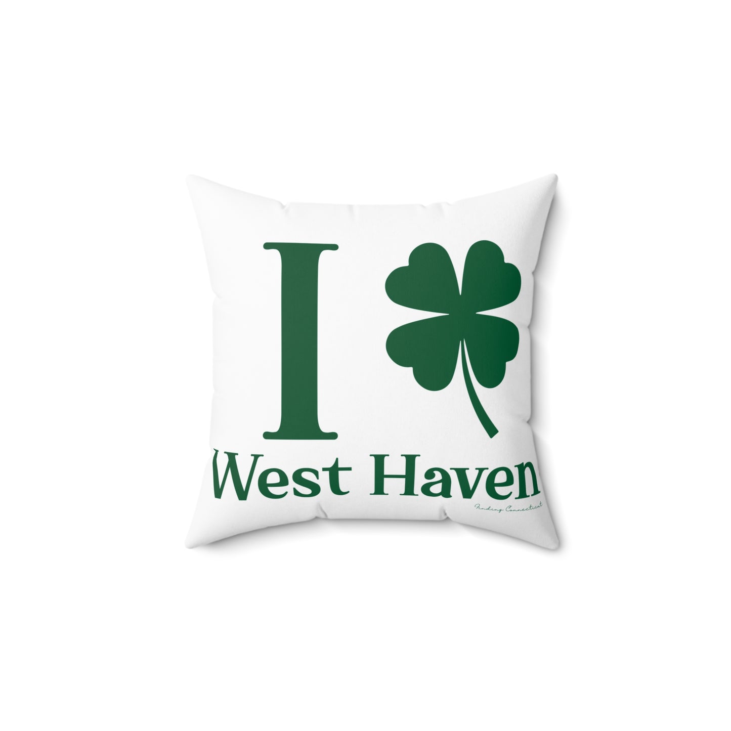 I Clover West Haven Spun Polyester Square Pillow