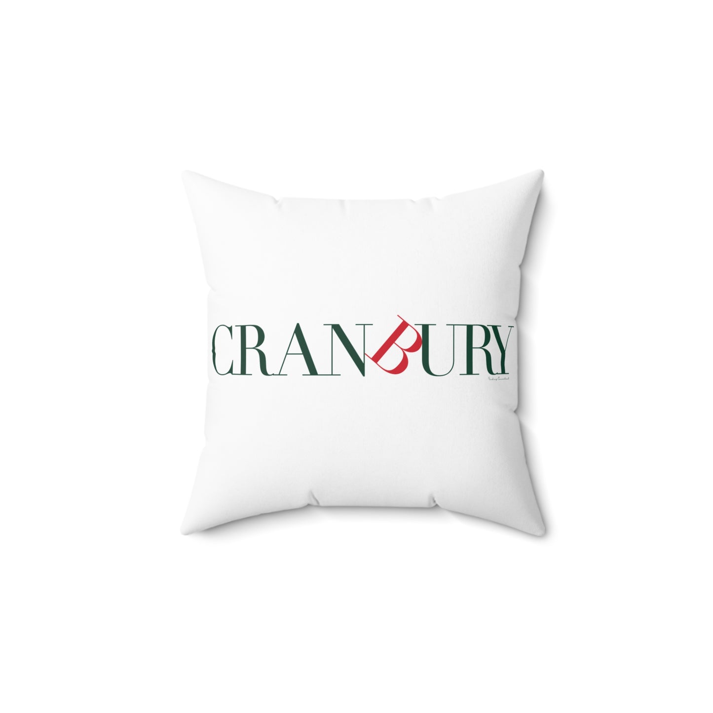 41 Tilt Cranbury Spun Polyester Square Pillow