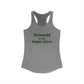Griswold is My Happy Place Women's Ideal Racerback Tank Top