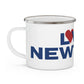 Love Newtown Enamel Camping Mug