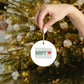 Bridgeport Love Glass Ornaments