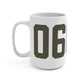 06068 Salisbury Connecticut Zip Code Mug 15oz