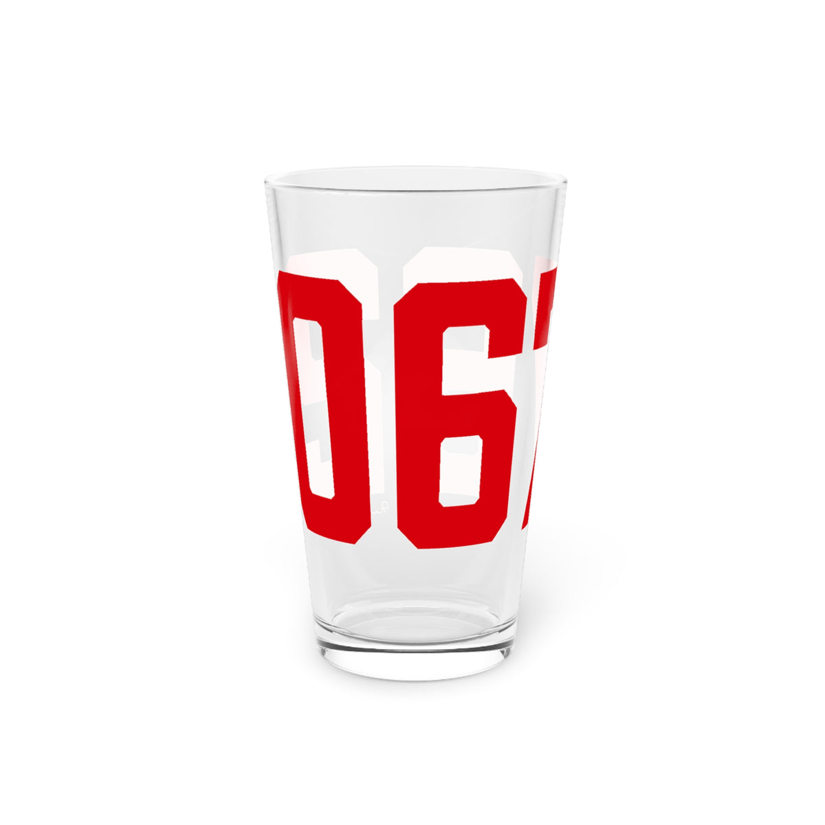 06762 Middlebury Connecticut Zip Code Pint Glass, 16oz