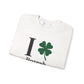 I Clover Bozrah Unisex Heavy Blend™ Crewneck Sweatshirt