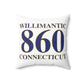 Willimantic 860 Connecticut Spun Polyester Square Pillow