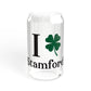 I Clover Stamford Sipper Glass, 16oz