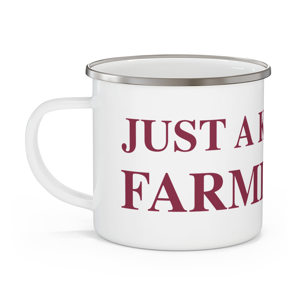 Just a kid from Farmington Camping Mug