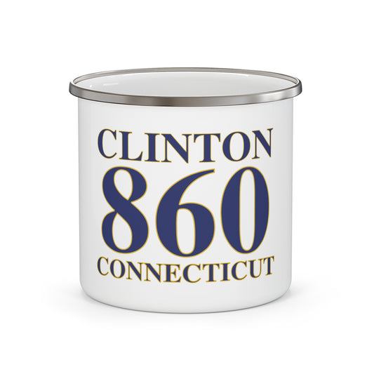 Clinton 860 Connecticut Enamel Camping Mug