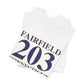 Fairfield 203 Connecticut Unisex Jersey Short Sleeve T-Shirt