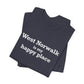 West Norwalk is My Happy Place Unisex Jersey Short Sleeve T-Shirt