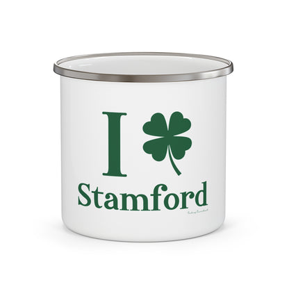 I Clover Stamford Enamel Camping Mug