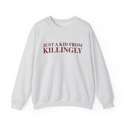 Just a kid from Killingly Unisex Heavy Blend™ Crewneck Sweatshirt