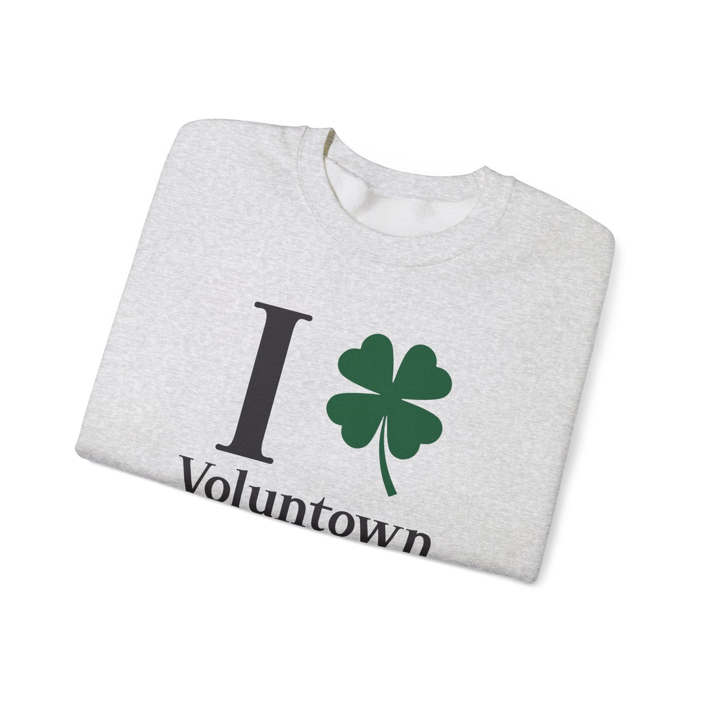 I Clover Voluntown Unisex Heavy Blend™ Crewneck Sweatshirt