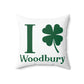 I Clover Woodbury Spun Polyester Square Pillow
