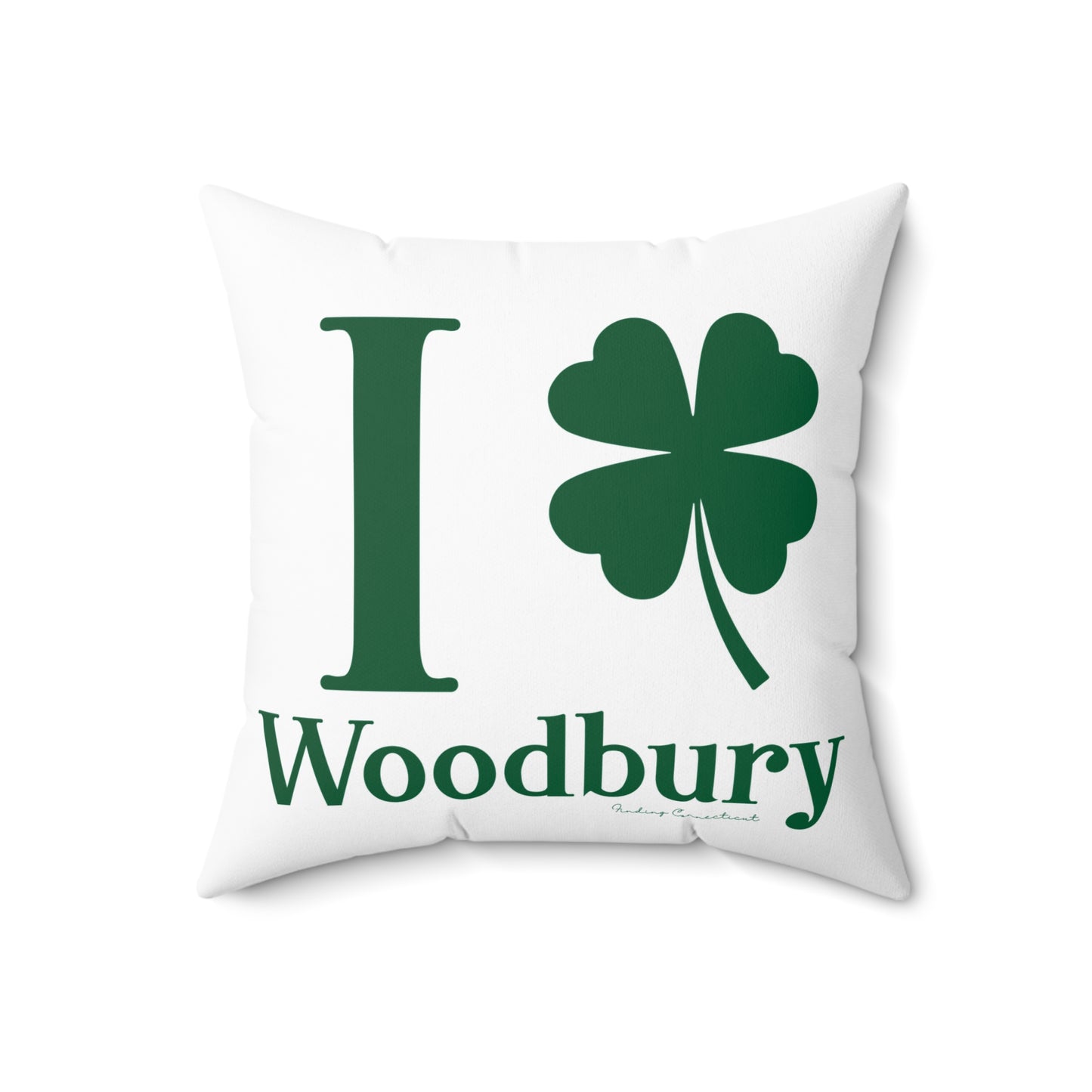 I Clover Woodbury Spun Polyester Square Pillow
