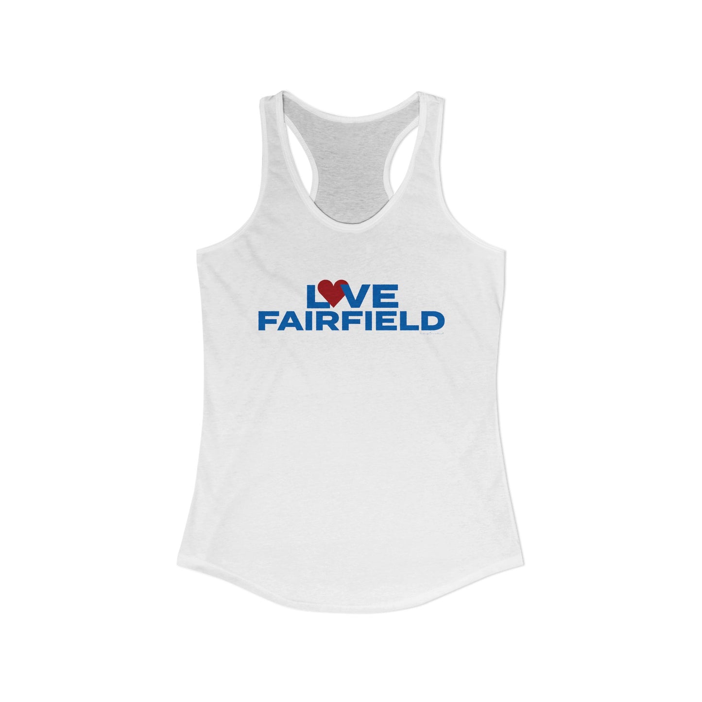 Love Fairfield Women's Ideal Racerback Tank Top